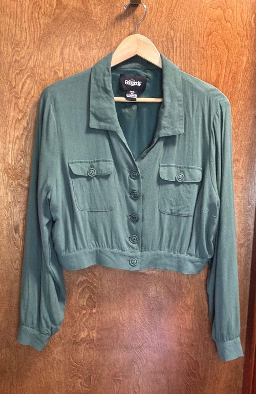 Collectif Cropped Jacket sz XL (12)